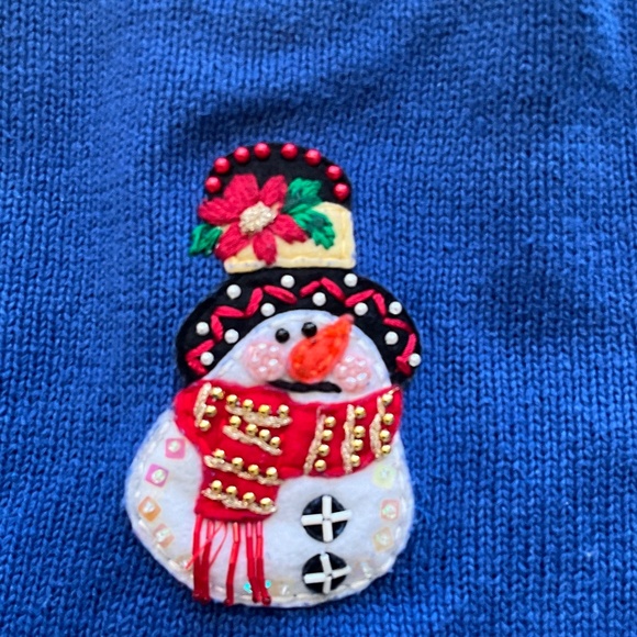 Tiara Vintage Christmas Tacky Sweater L - Picture 6 of 6